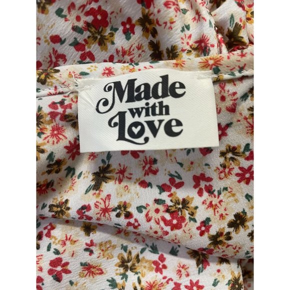 NWT Jenna Girl Classy Multicolor Floral Fit & Flare Dress Size Small - Picture 11 of 16